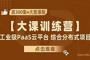 大课训练营-PaaS云平台 SpringCloudAlibaba+JDK11综合项目实战