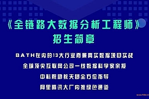光环国际 全链路大数据分析工程师