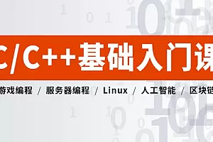 【VIP】C语言/C++ 零基础入门精编版 (最新C++17标准/语法/逆向/技巧)