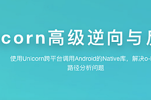 看雪Unicorn高级逆向与反混淆