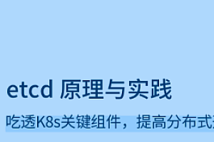 拉勾 etcd 原理与实践