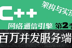 C++百万并发网络通信引擎架构与实现第2季