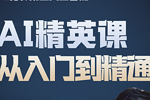AI精英课从入门到精通
