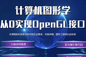 (补链)51CTO计算机图形学—从0开始构建一个OpenGL软光栅