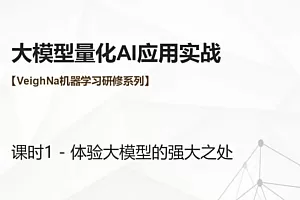 VNPY机器学习研修系列 – 大模型量化AI应用实战