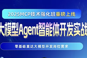 九天菜菜2025年大模型与agent开发课(链接已更新)