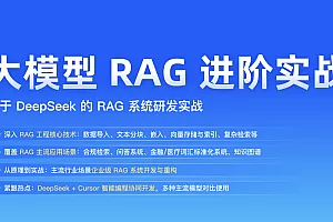 大模型RAG进阶实战营2025