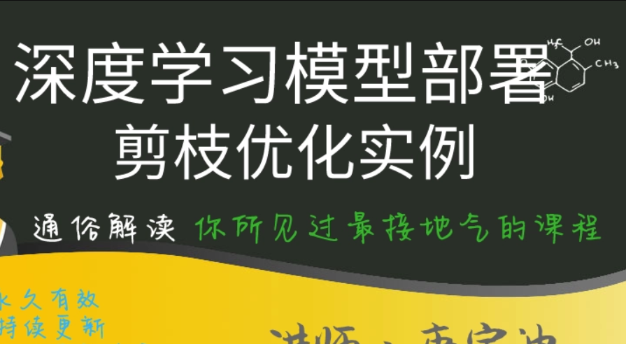 深度学习模型部署与剪枝优化实例封面图