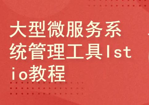 服务网格Istio基础与实践封面图