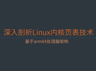 深入剖析Linux内核页表技术封面图